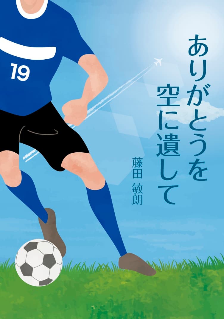 ありがとうを空に遺しての書影